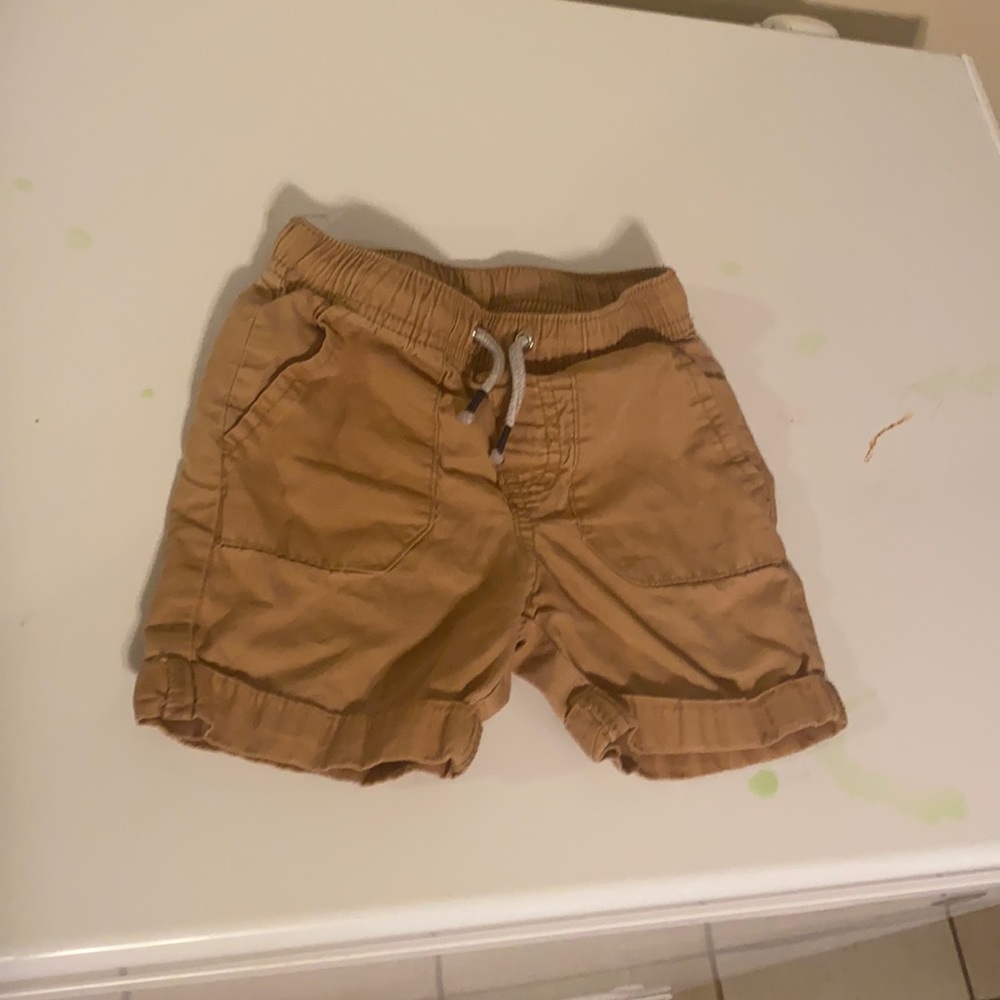 Boys Khaki shorts 18 months